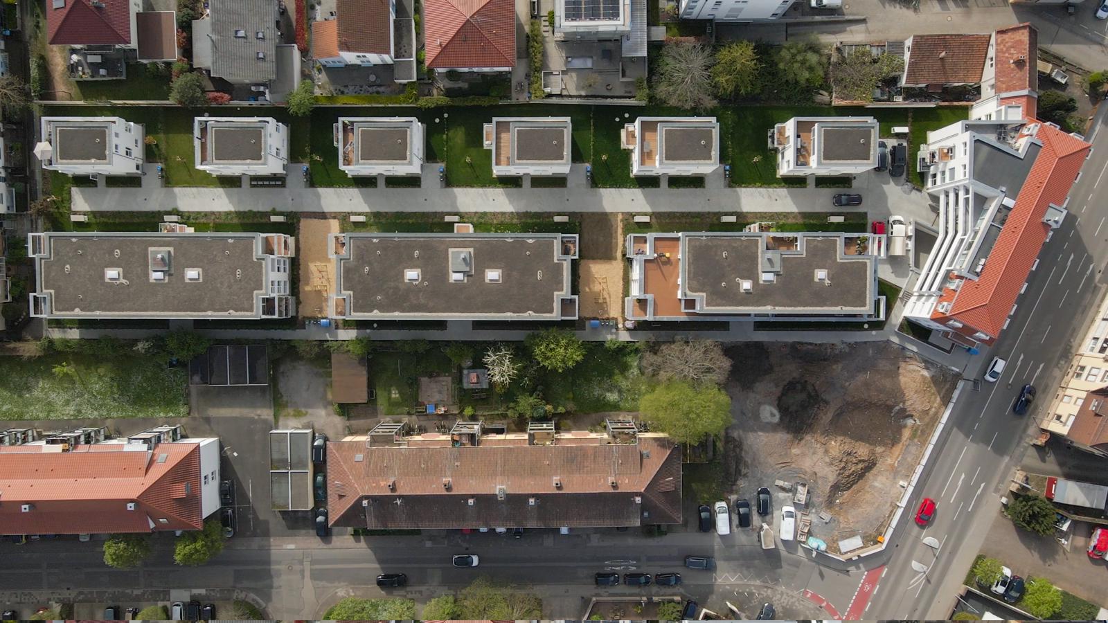 Immobilien-Luftaufnahme per Drohne